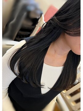 イド(id.) ブルーブラック＊韓国風バング