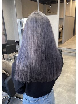 シエンゴールド(CIEN gold) ラベンダーグレー/ラベンダーカラー/ブリーチ#浜松駅#カラー