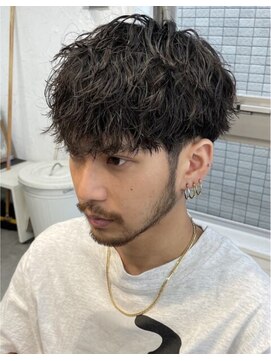 フィフス 栄(fifth) 名古屋栄ツイストスパイラルパーマ波巻きスパイラルマッシュ