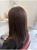 ロング/オーガニックカラー/ストレート/カット/30代/40代/50代