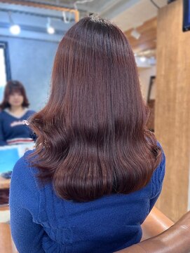 アンククロス 表参道(ANKH CROSS) ウルトワトリートメント×カラー/こっくりブウラン