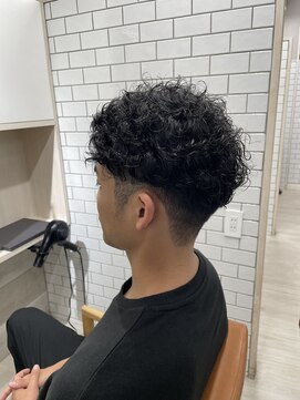 ハツ 橋本(HATSU) 男らしく☆無造作パーマスタイル!