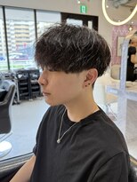 髪屋 紬&nbsp;メンズ/メンズパーマ/メンズカット/波巻きスパイラル