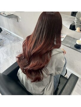 アエラバイトゥルークリエイション(AERA by True Creation) グラデーションレッド