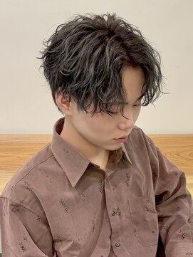 ビューエヒメ(VIEW EHIME) 韓国フェザーショートブルーブラック10代20代30代