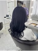 イメチェン/レッドブラウン/フルバング/似合わせカット/本厚木駅