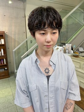 ヘアーデザイン アルエ(HAIR×design ARUE) ゆるめショートパーマ