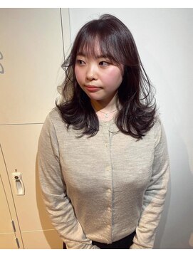 ナンバー エリュン 秋田店(N°Elune) ミディアムレイヤーカット
