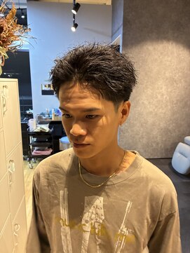 ノーヴァ バイ ボナ 前橋店(nova by bona) ピンパーマ×スパイキーショートスタイル