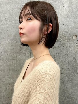 ガーデン 渋谷(GARDEN) イメチェン美髪小顔似合わせカットサイドバングレイヤーボブ