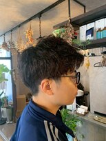 トニコ(toniko)&nbsp;シャドウパーマ×マッシュショート