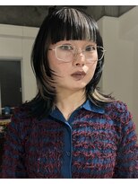 セッション(SESSION)&nbsp;ブロックカラー/ウルフヘア