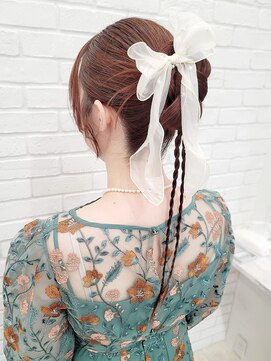 セット バイ エムビューティー(Set by M.beauty) かちもりヘアセット渋谷成人式着付ヘアメイク表参道卒業袴渋谷