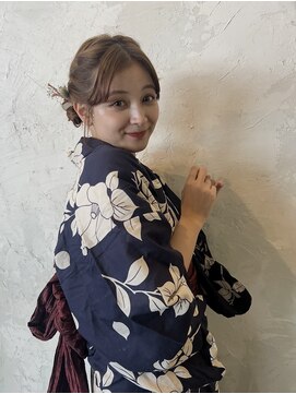 ハウス(HAUS.) 浴衣ヘアアレンジ