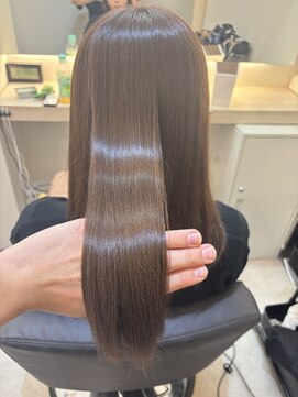 アリアツイン バイ エクラート 池袋西口店(ARiA TWiN by ECLART) 髪質改善メテオ　ブラウンカラー