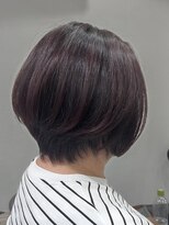 シェリー(Cherie) ショートボブ×メテオボルドーカラー