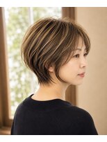 ユウヘアー 滝ノ水店(U Hair)&nbsp;ショートボブ 30代40代