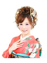 ゲッカビジン(GEKKABIJIN)&nbsp;振袖でも可愛い!!アップ★六本木2分へアセット