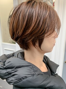 ヘアーシュシュカム(hair chouchou come) ☆大流行ショート☆hair chouchou come 奥山