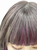 サロンドミルク 溝の口店(salon de MiLK) *可愛いデザインの前髪インナーカラー