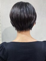 アルバム 渋谷パルコ(ALBUM)&nbsp;丸みハンサムショート_セミウェットウェーブ_ba303883