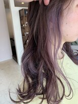 ヘアーアンドメイク カナン(HAIR&MAKE CANAAN)&nbsp;インナーカラー　イヤリングカラー