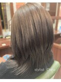 メリハリのあるレイヤースタイル #ツヤストレート#暗色