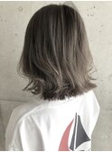 根元が伸びても気にならないバレイヤージュカラー【松山美容室】