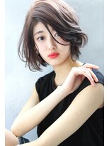 ブラン 広島八丁堀(Blanc)&nbsp;【Blanc/広島】イルミナカラー/丸みショート/ボブr