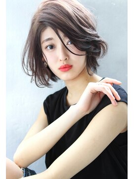 ブラン 広島八丁堀(Blanc) 【Blanc/広島】イルミナカラー/丸みショート/ボブr