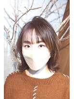 ローカス 花小金井南口店(LOCUS)&nbsp;☆　外はねボブスタイル　☆