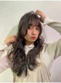 ナチュラル波打ちラフウェーブ