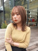 ニコ トウキョウ(nico TOKYO)&nbsp;ミディアムレイヤーカットボブウルフ/10代20代/インナーカラー