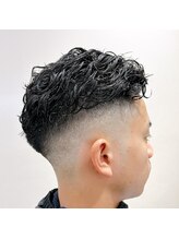 メンズヘアーサロンオーザ メンズスパイラルパーマ