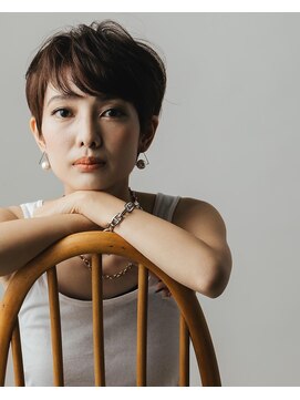 パーク(PERK) ショート/ボブ/ミルクティーベージュ/水素カラー