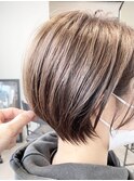 《Mimosa》大人女性にもおすすめ◎丸みショート◎