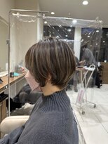 アッシュ 大泉学園店(Ash) ショート×バレイヤージュ【Ash大泉学園 横山】