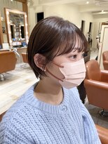 ネオリーブ クタ 町田店(Neolive kuta)&nbsp;丸みショート×柔らかいまろやかベージュ【町田/町田駅】