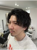 メンズミディアム◎パーマスタイル