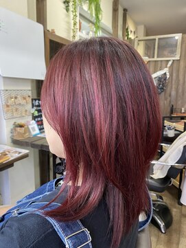 ヘアークローバー(hair Clover) ピンク！