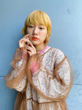 ブラン(Le BLANC) 【下地　由美】前髪インナーカラー