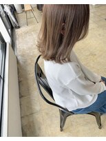 ニド(2do)&nbsp;切りっぱなしボブ&マロンベージュ