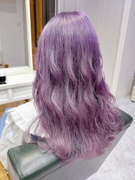 デイズ(days) パープルカラー　3Dカラー☆ブリーチWカラーモード DAYS