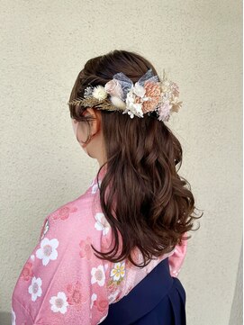 ユニ (uni) 卒業式ヘアセット&袴着付け