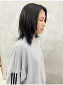 ダークカラー×ミディアムレイヤー