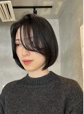 ハイライト 大人ボブ &nbsp;レイヤーボブ アッシュベージュ ショート