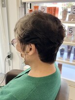 ウイ バイ ファースト 北四番丁店(u'i by first)&nbsp;★お洒落グレイヘア★ショートスタイル