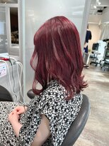 ブロッサム 保谷(Blossom)&nbsp;20代30代大人可愛い透明感ピンクレッドケアブリーチ小顔