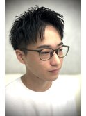爽やか アップバング