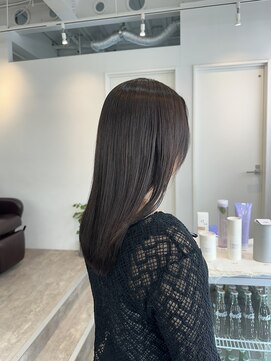 ロカ 表参道(loka) アッシュブラウン［表参道/髪質改善/ハイライト］